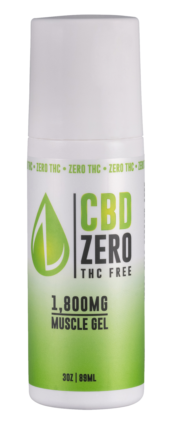 CBDZ_Muscle Gel 1800mg (3 oz roll-on)